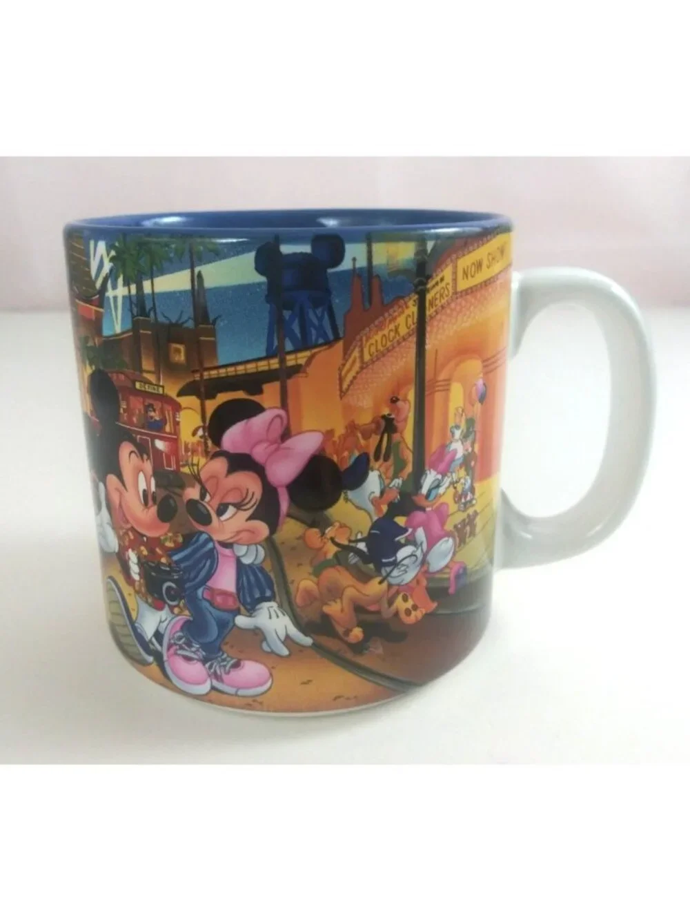 1987 Disney MGM Studios Mickey & Minnie Donald & Daisy Coffee Cup Japan